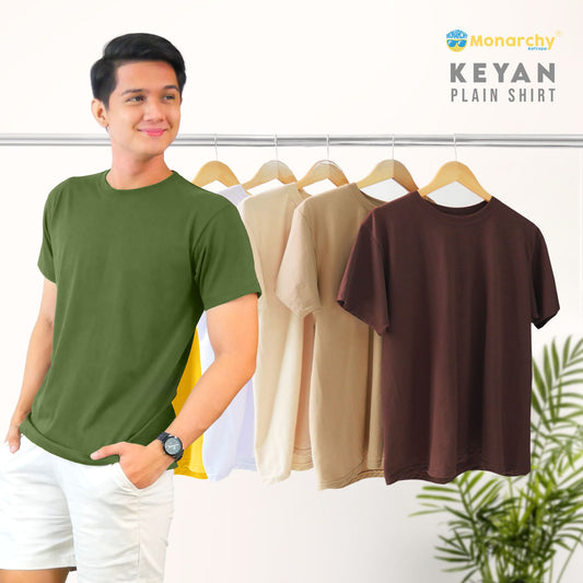 Monarchy Official KEYAN PLAIN SHIRT ( PREMIUM ) | High Quality Fashion Men and Women Plain Shirts | Minimalist |  for Men and Women