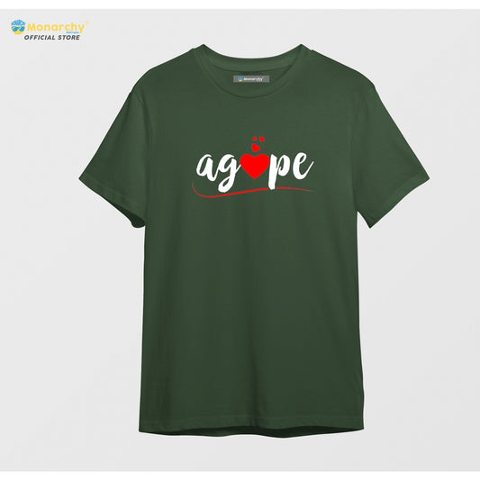 Monarchy AGAPE TSHIRT VALENTINES COLLECTIONS for Men and Women