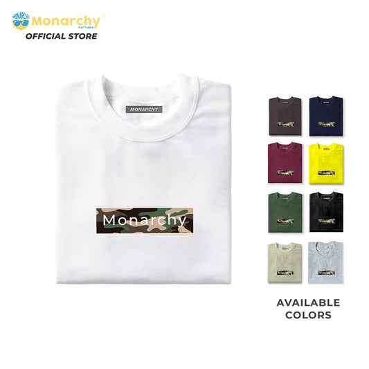 Monarchy T-Shirt Logo Tee Vol.1 in Camouflage For Men and Women | Shirt TShirt Korean