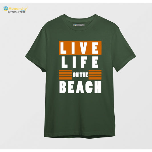 Monarchy  Summer Tshirt Life On Beach For Men And Women