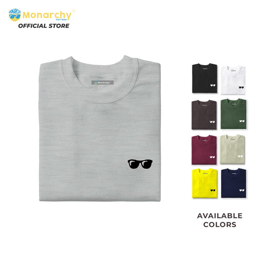 Monarchy SUNGLASS Logo Tee Vol. 4 | Shirts T-Shirt Tshirt for Men and Women | Shirt TShirts Korean